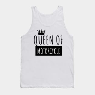 Motorcycle queen of Tank Top